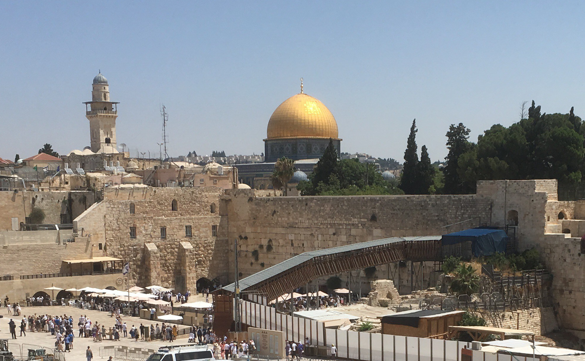 Temple Mount and Western Wall